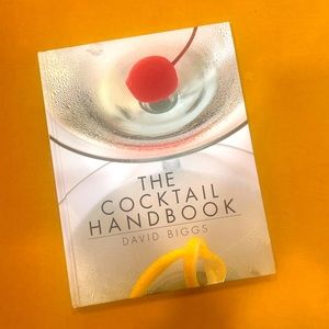 The cocktail handbook by David Biggs | cocktail making book, host gift